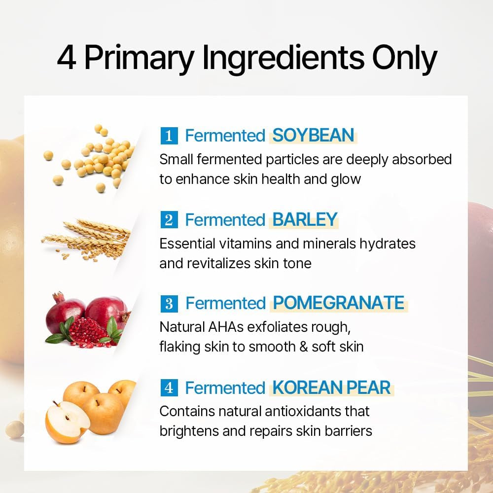 Daily Bean Signature Set, Bean Essence + Bean Cream + Bean Sunscreen, 3-Step Korean Skin Care Routine for Hydration, Glow & Daily Sun Care